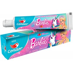 Gel Dental Condor Barbie Kids Tutti-frutti 2-5anos 50g 1un