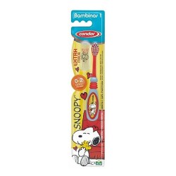 Escova Dental Condor Bambinos 1 Snoopy E Protetor De Cerdas