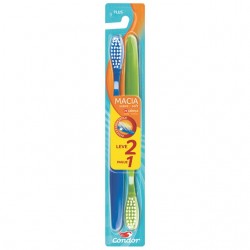 Escova Dental Condor Plus Macia Leve 2 Pague 1un 8149