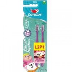 Escova Dental Condor Lilica Ripilica Kids E Macia 2a4 L2p1