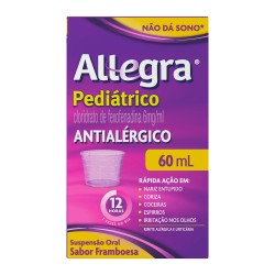 Allegra PediÁtrico 6mg/ml Susp Oral 60ml + Copinho