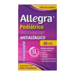 Allegra PediÁtrico 6mg/ml Susp 60ml + Seringa