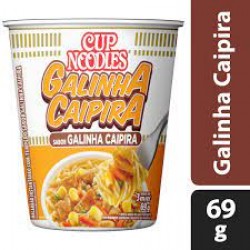 Cup Noodles Nissin Sabor Galinha Caipira 69g