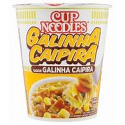 Cup Noodles Nissin Sabor Galinha Caipira 72g