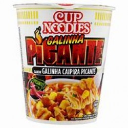 Cup Noodles Nissin Sabor Galinha Caipira Picante 68g