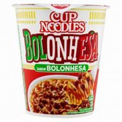 Cup Noodles Nissin Sabor Bolonhesa 72g