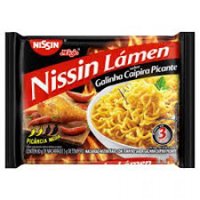 Miojo Nissin Sabor Galinha Caipira Picante 85g
