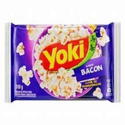 Pipoca Para Microondas Yoki Bacon 100g