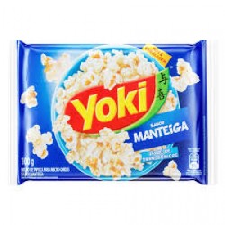 Pipoca Para Microondas Yoki Manteiga 100g
