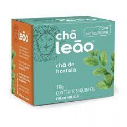 ChÁ LeÃo HortelÃ 10 SachÊs