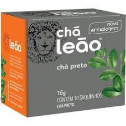 ChÁ LeÃo Preto 10 SachÊs