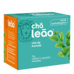 ChÁ LeÃo HortelÃ 15 SachÊs