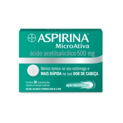 Aspirina Microativa 500mg 20cpr