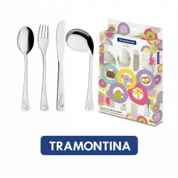 Jogo De Talheres Tramontina AÇo Inox 4pÇ