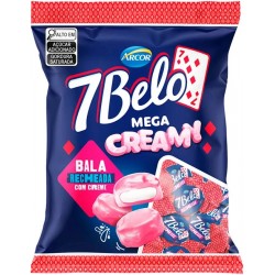 Bala 7 Belo Framboesa Recheado 90g