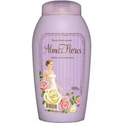 Talco Alma De Flores EssÊncia De Baunilha 100g