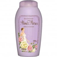 Talco Alma De Flores EssÊncia De Baunilha 100g