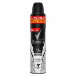 Desodorante Rexona M Aero Invisible 250ml