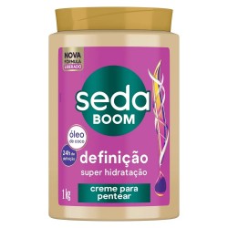Creme De Pentear Seda Boom DefiniÇÃo Super HidrataÇÃo 1kg