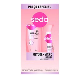 Shampoo+condicionador Seda Glycol+vitac Complex 300ml/190ml