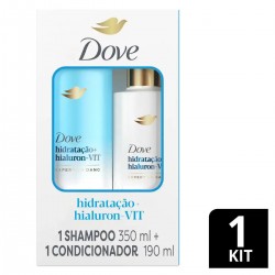 Shampoo+condicionador Dove HidrataÇÃo+hialuron Vit 350+175ml