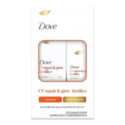Shampoo+condicionador Dove Uv Repair_glow+ferÚlico 350+150ml