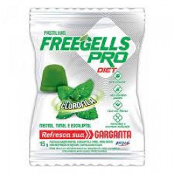 Pastilha Freegells Pro Diet Eucalipto 15g
