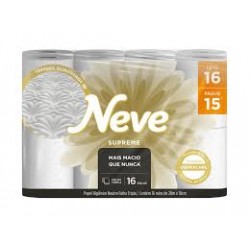 Papel HigiÊnico Neve Supreme Folha Tripla 20m Leve 16 Pague 15