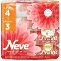 LenÇo Umedecido Neve Toque De Seda 48un Leve4pague3