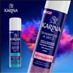 Shampoo A Seco Karina Revitalizante 150ml