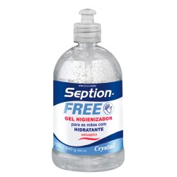Álcool Gel Seption Free Crystal 440g