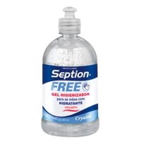 Álcool Gel Seption Free Crystal 440g