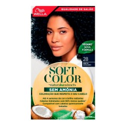 Tintura Soft Color 28 Preto Azulado 35g