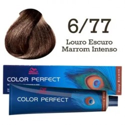 ColoraÇÃo Color Perfect 6/77 Louro Escuro Marrom Intenso 60g