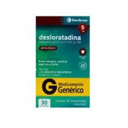 Desloratadina 5mg 30cpr Gen.eurofarma