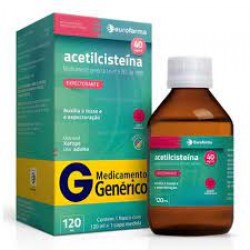 Acetilcisteina 40mg/ml Xpe Ad 120ml Gen.eurofarma