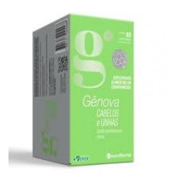 Genova Cabelos E Unhas 60cpr