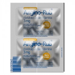 Angino-rub Pastilha 4un Mel _ LimÃo(f)