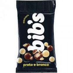Chocolate Bib's Preto E Branco 40g