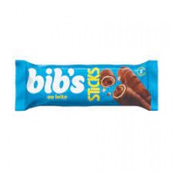 Chocolate Bib's Sticks Ao Leite 32g
