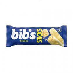 Chocolate Bib's Sticks Branco 32g