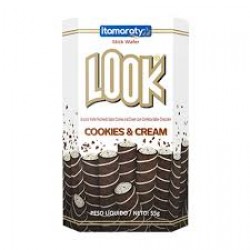 Biscoito Look Cookies E Cream 55g