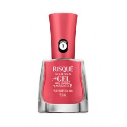 Esmalte Risque Diamond Gel Meu Jardim MÁgico Vejo Flores Em Mim 9,5ml