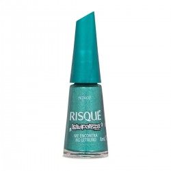 Esmalte Risque Lollapaloza Brasil MetÁlico Me Encontra No Letreiro 8ml