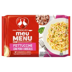 Fetuccini Meu Menu PerdigÃo Com Peru E BrÓcolis 300g