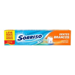 Creme Dental Sorriso Dentes Brancos 180g