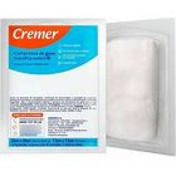 Compressa De Gaze Cremer 7,5x7,5cm 13fios 10un