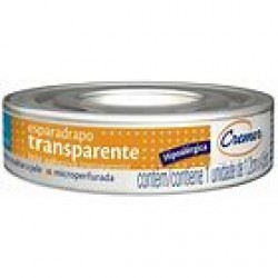 Esparadrapo Cremer HipoalergÊnico Transparente 5cm X 4,5mt