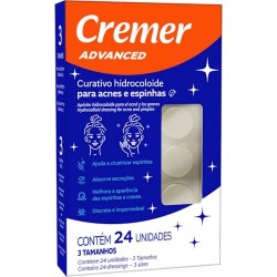 Curativo Cremer Advanced Para Acnes E Espinhas 24un