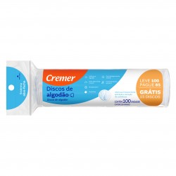 AlgodÃo Cremer Disco 100un